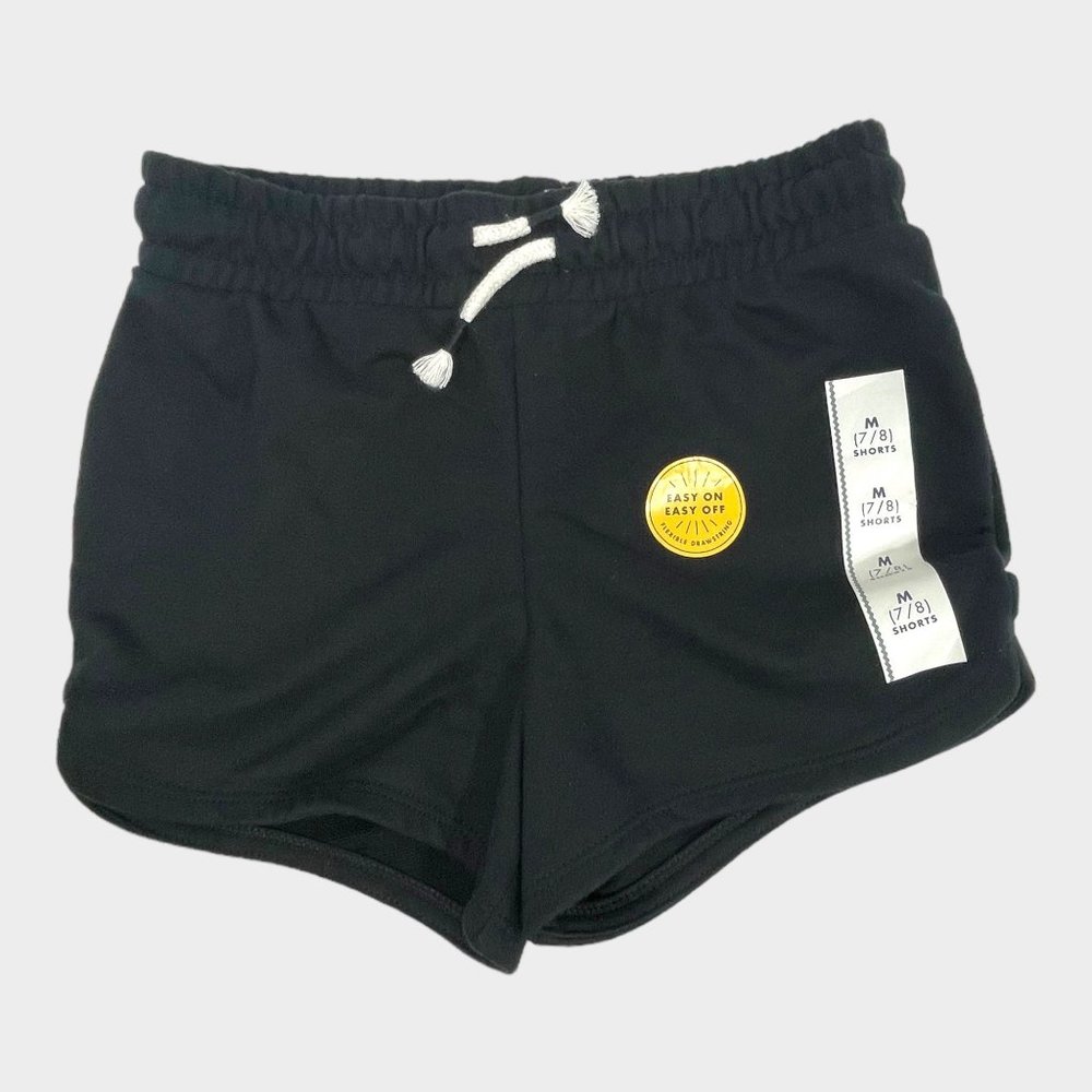 Girls Shorts Black Cat & Jack Size M (7/8).